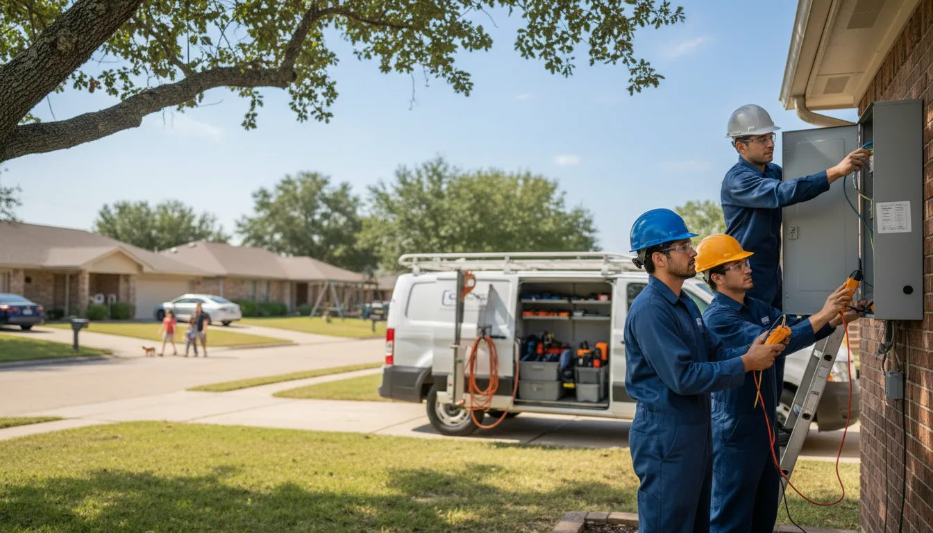 Certified electrician providing emergency electrical services in Kingsford Heights, IN